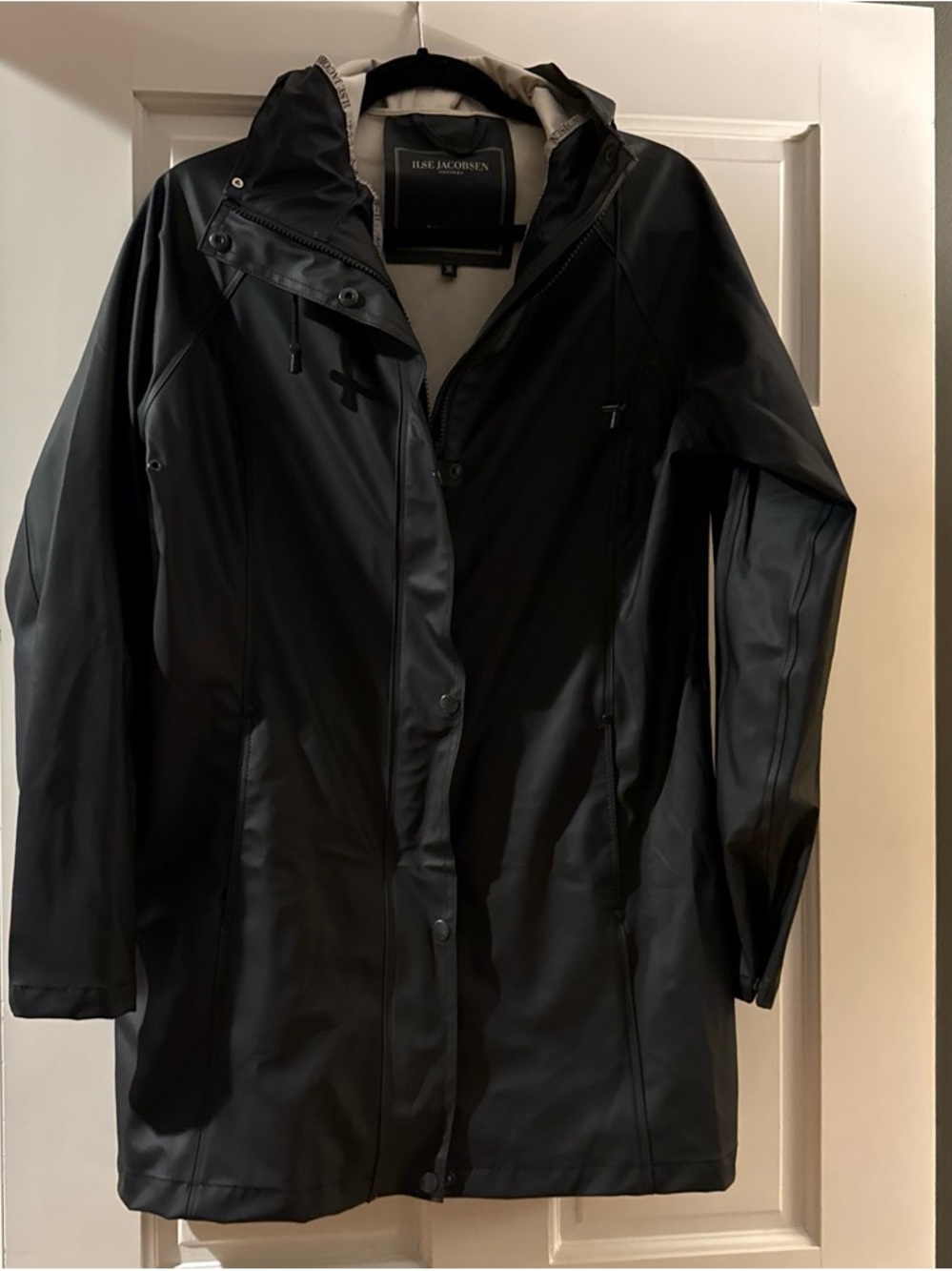 Ilse Jacobsen Hornbæk Raincoat – Size 36 / US 6